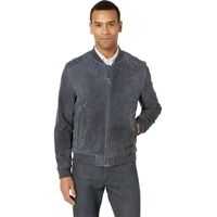 Jachete Suede Zip Front Water Resistant Jacket Barbati