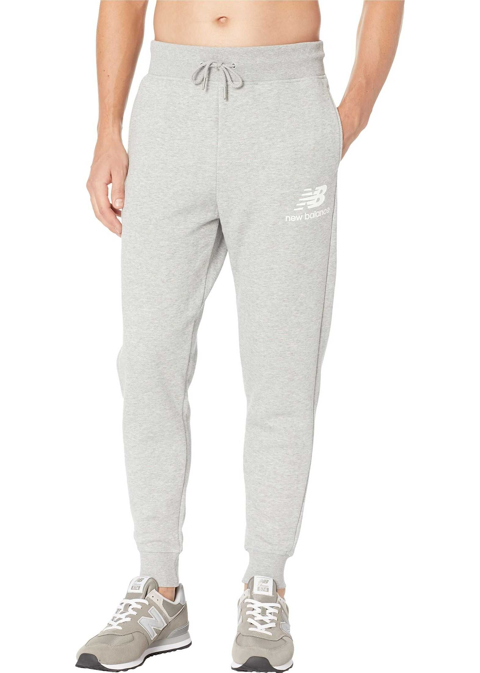 New Balance Essentials Brushed Sweatpants Athletic Grey