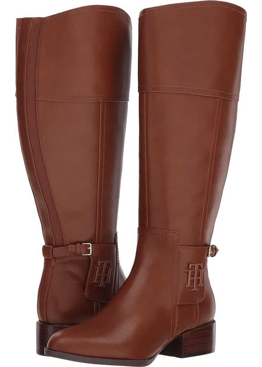 Tommy Hilfiger Mani Wide Calf Light Chestnut