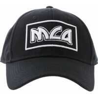 Palarii Black Cap With White Logo Embroidery Barbati