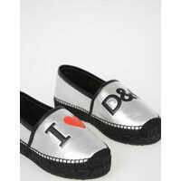 Espadrile Leather Espadrillas I LOVE D&G Femei