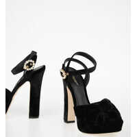 Sandale cu toc 14cm Velvet BIANCA Sandals Femei