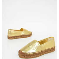 Espadrile Leather Espadrillas Femei