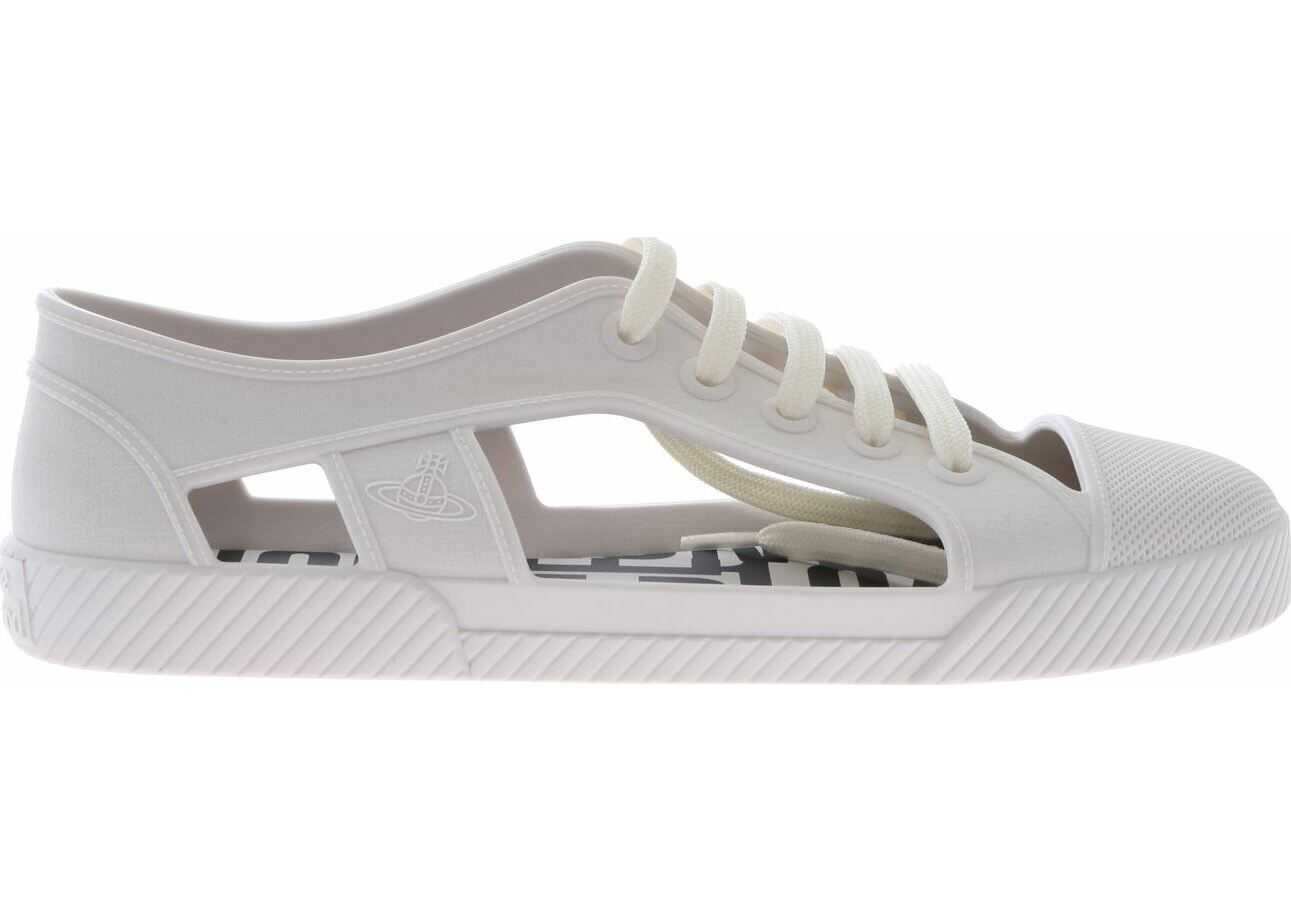 MELISSA White Scented Rubber Brighton Sneakers White