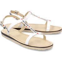 Sandale Flat Logo Femei