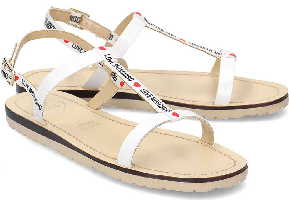 LOVE Moschino Flat Logo Biały