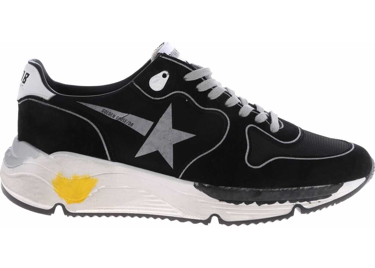 Golden Goose Black Ggdb Running Sneakers Black