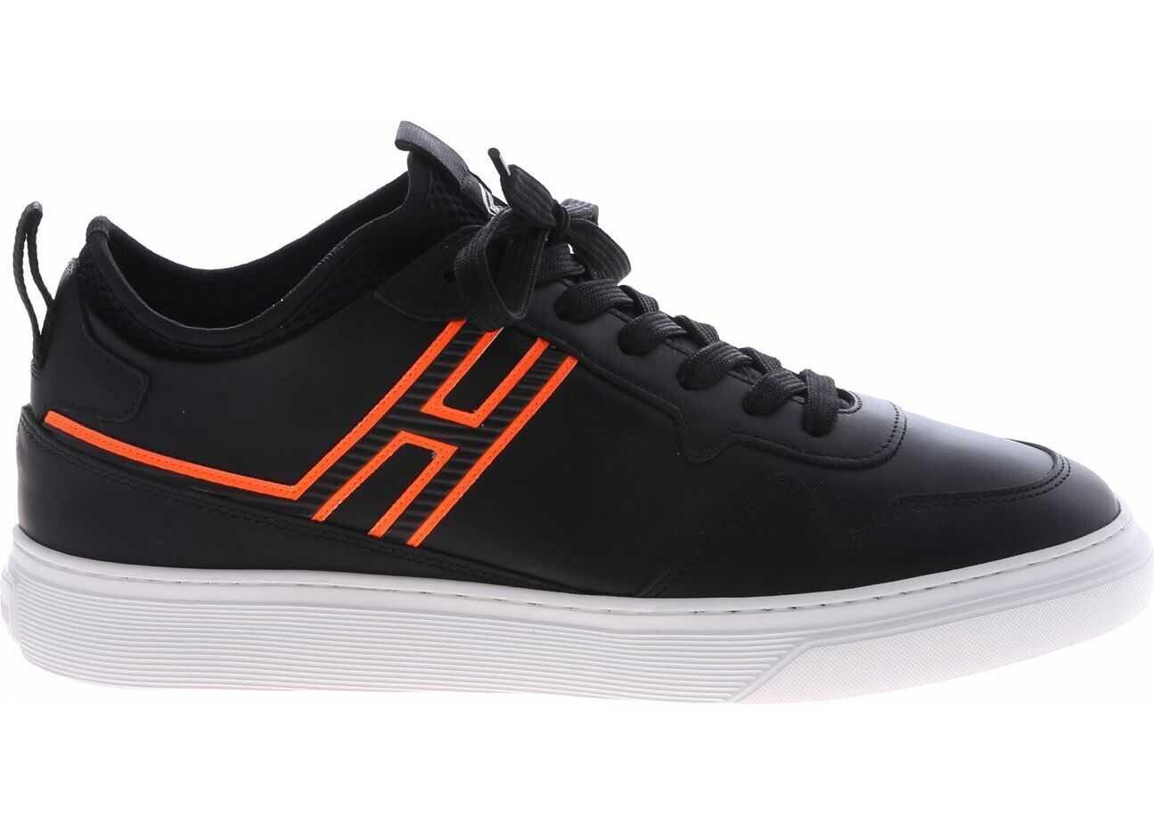 Hogan Black H365 Sneakers Black