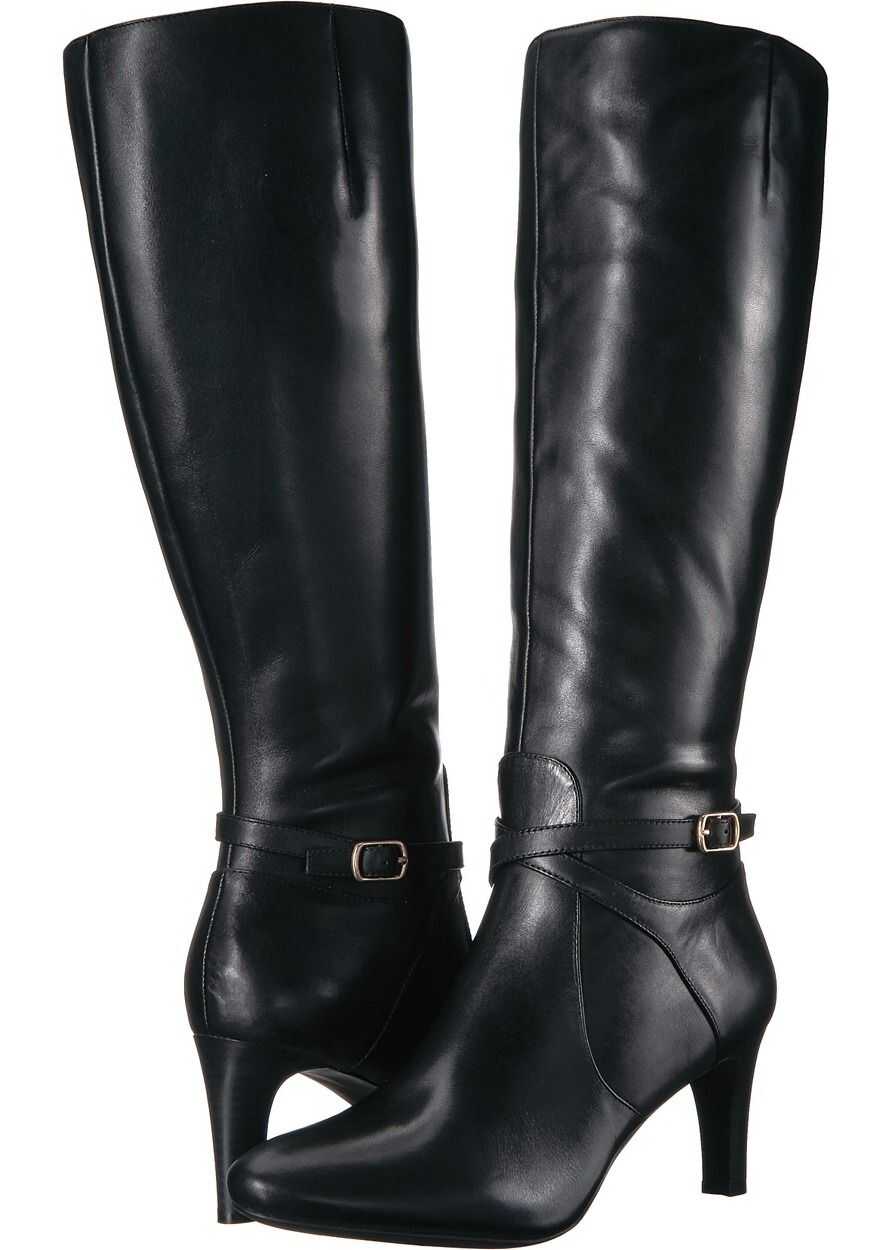 Ralph Lauren Elberta Black Burnished Calf