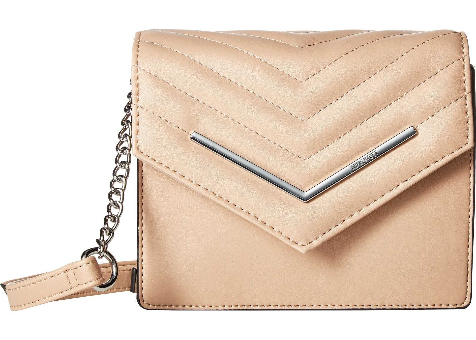 Nine West Rainn Crossbody Barely Nude