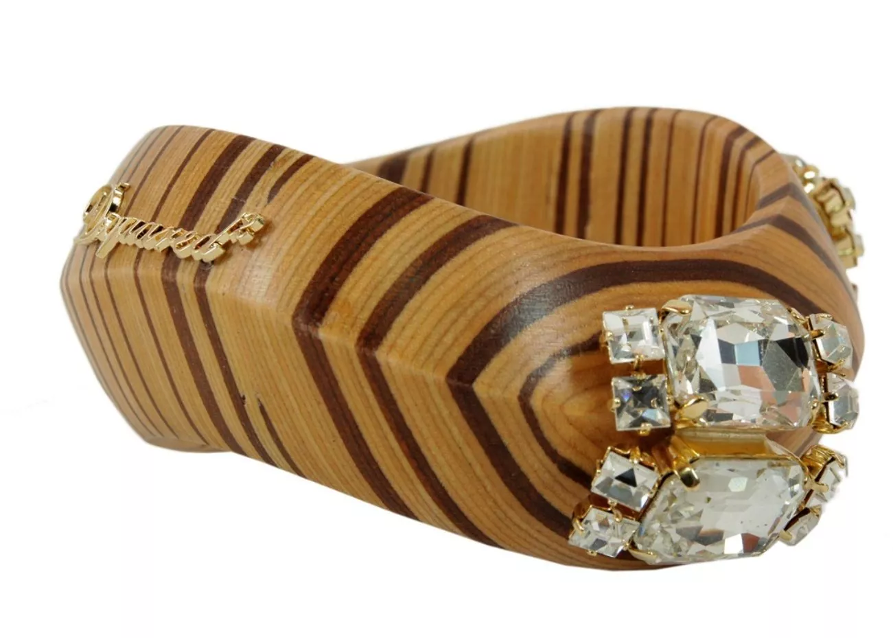 DSQUARED2 Wooden Bracelet BROWN