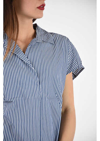 Bluze Woolrich Striped Bluse Blue Femei (BM 6502923) 3