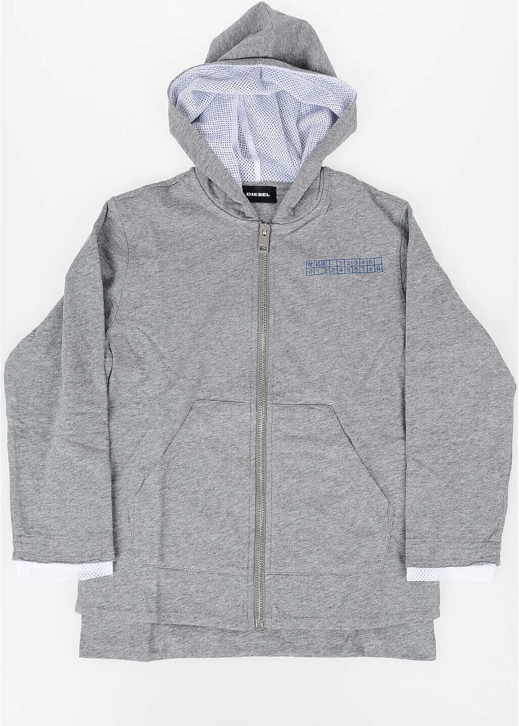 Diesel Kids Hooded Sweatshirt GRAY