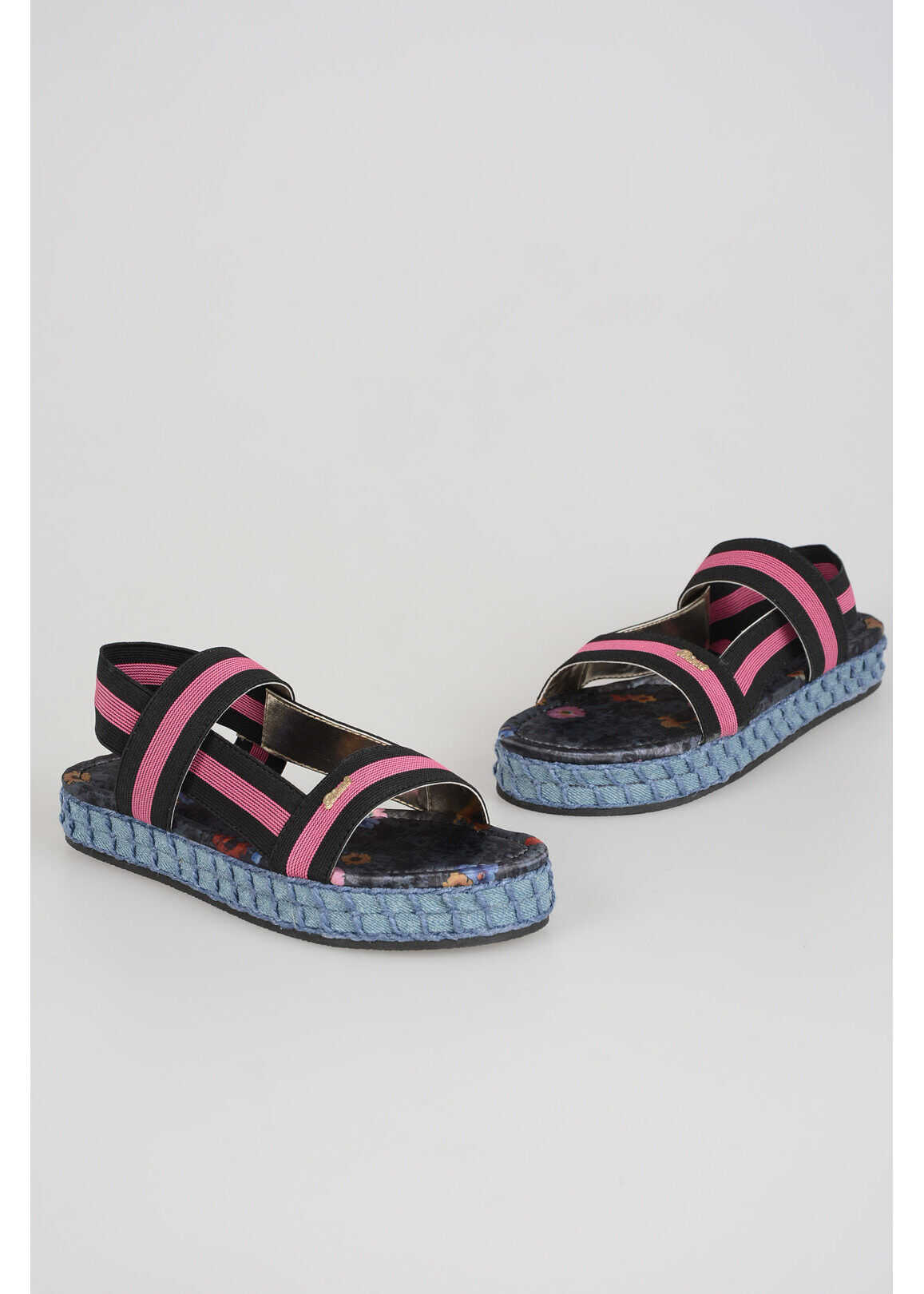 Diesel Kids Fabric 13 ELASTIC YO Sandals BLACK