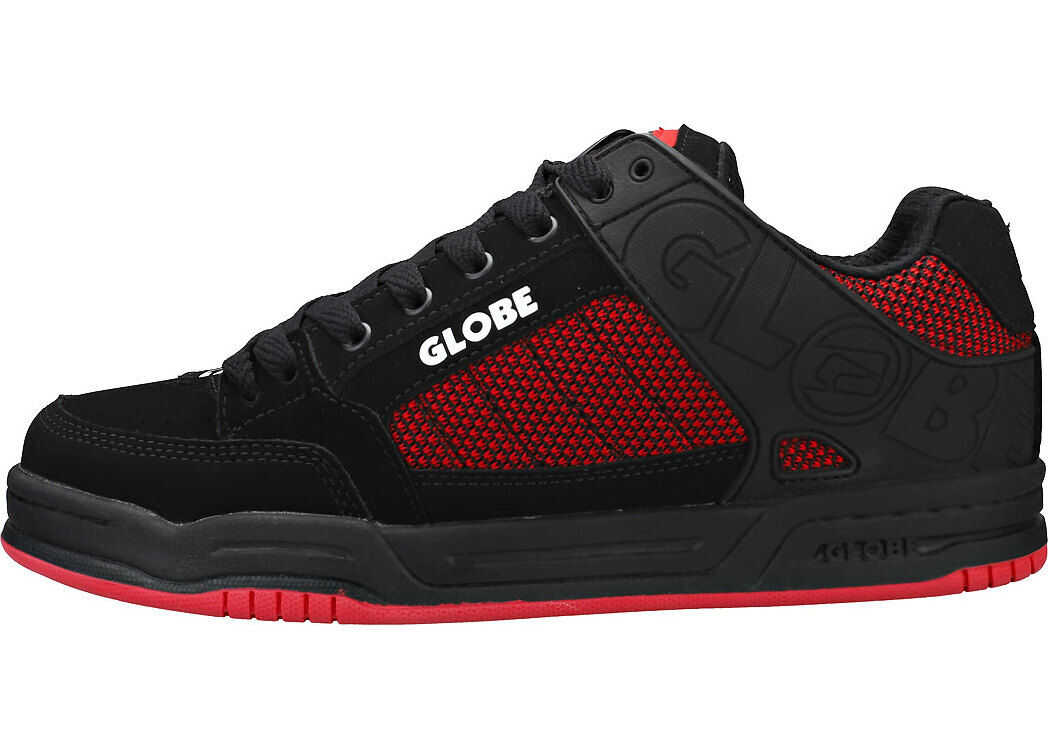 Globe Tilt Trainers In Black Red Black