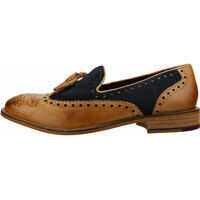 Mocasini Louis Loafers In Tan Navy Barbati