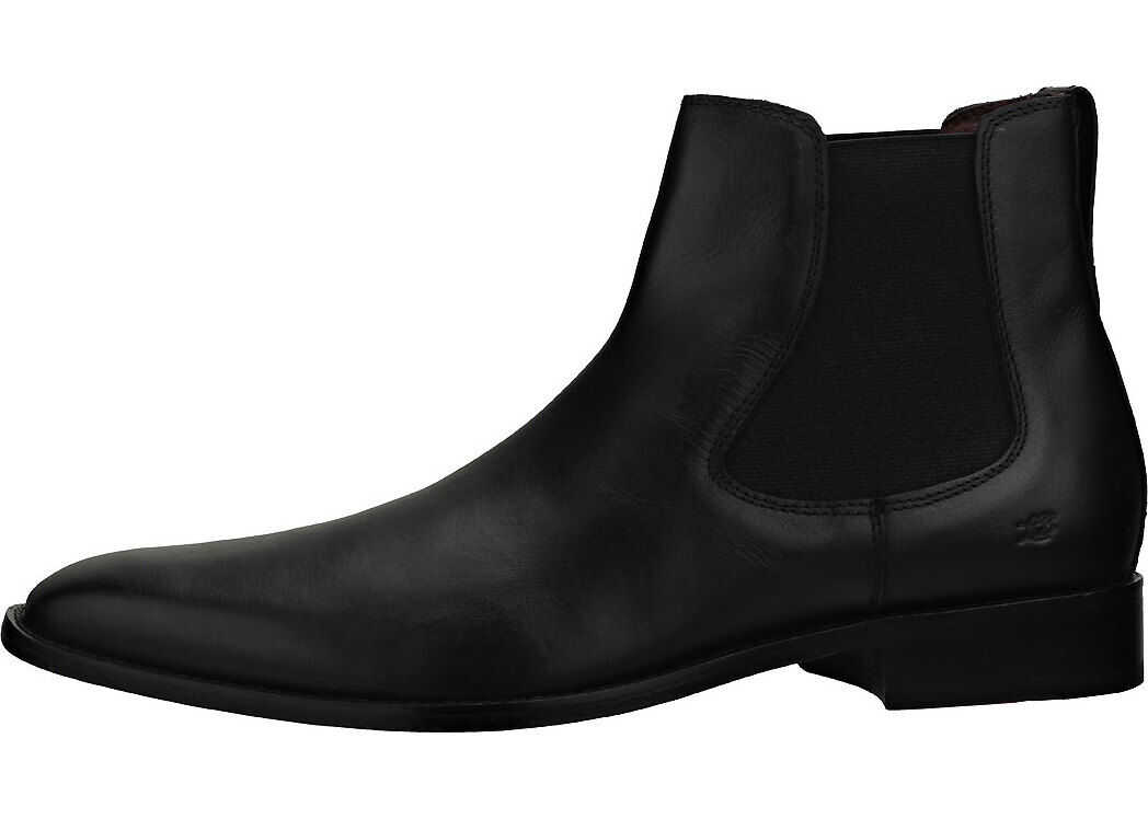 London Brogues Parker Chelsea Boots In Black Black