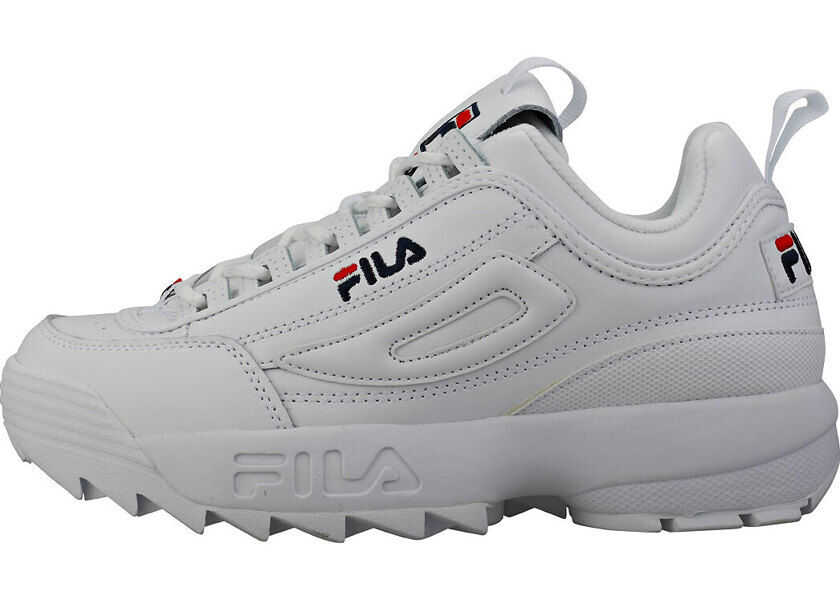Sneakers Fila Disruptor 2 Premium Trainers In White White Femei Boutique Mall Romania