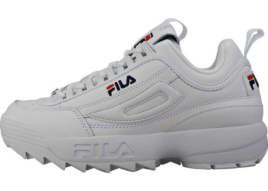 Fila Disruptor 2 Premium Trainers In White White