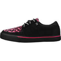 Pantofi cu platforma T.u.k D-Ring Vlk Sneaker Trainers In Black Pink - Peta-Approved Vegan Femei