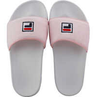 Slapi Drifter Terry Slide In White Pink Femei