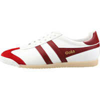 Sneakers Harrier 50 Leather Trainers In White Red Barbati