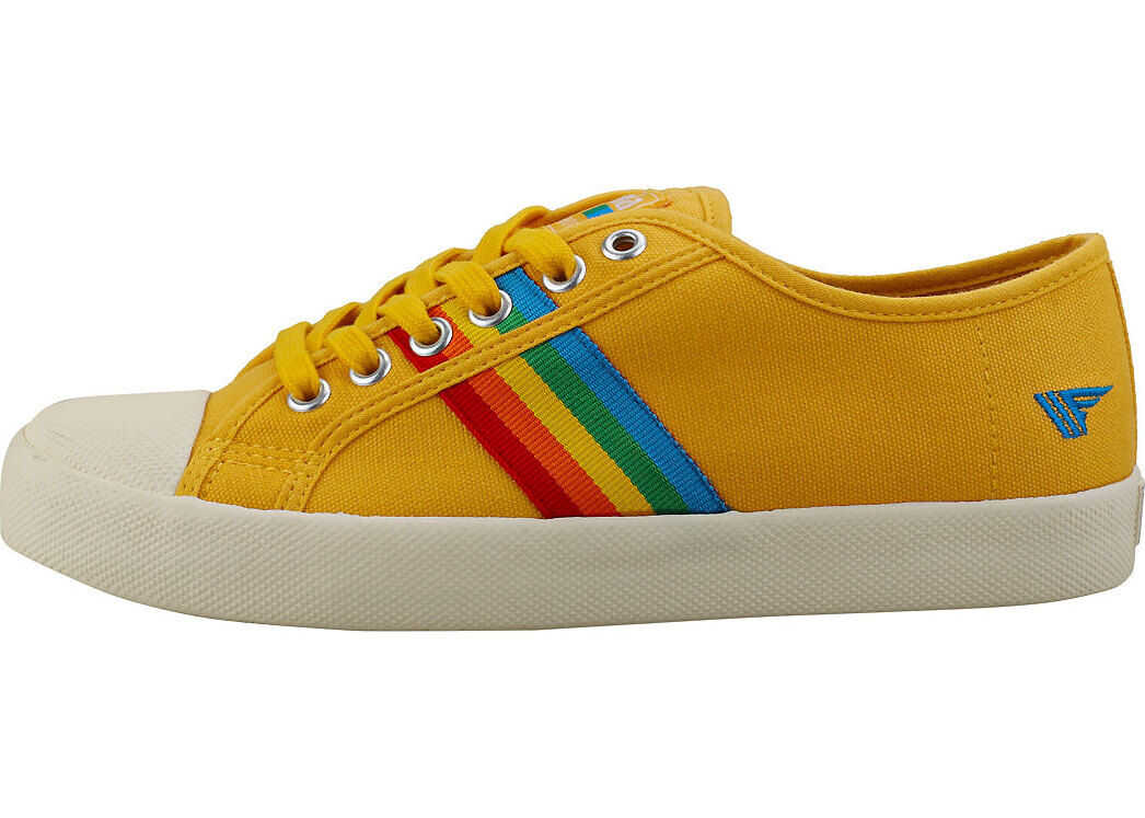 Gola Coaster Trainers In Sun Multicolour Yellow