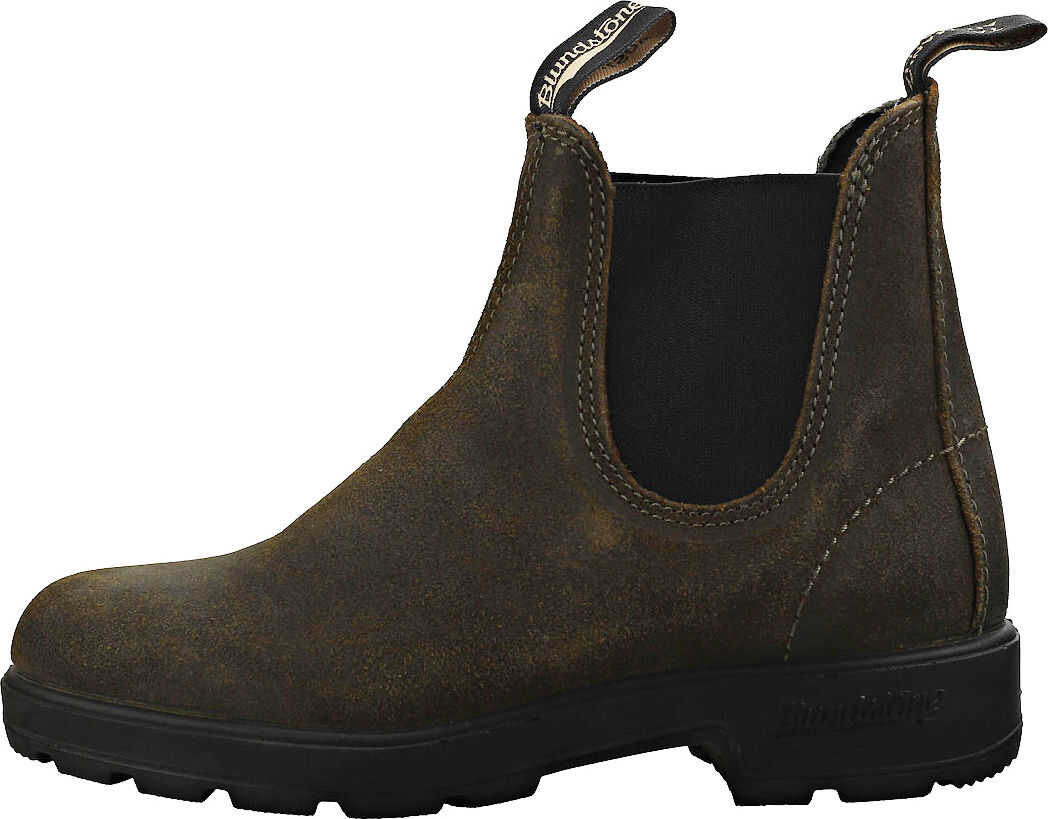 Blundstone 1615 Chelsea Boots In Dark Olive Green
