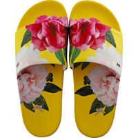 Sandale Avelini Slide In Yellow Multicolour Femei