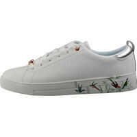 Sneakers Roully Trainers In White Silver Femei