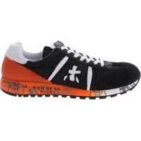 Sneakers Lucy Sneakers In Black And Orange Barbati