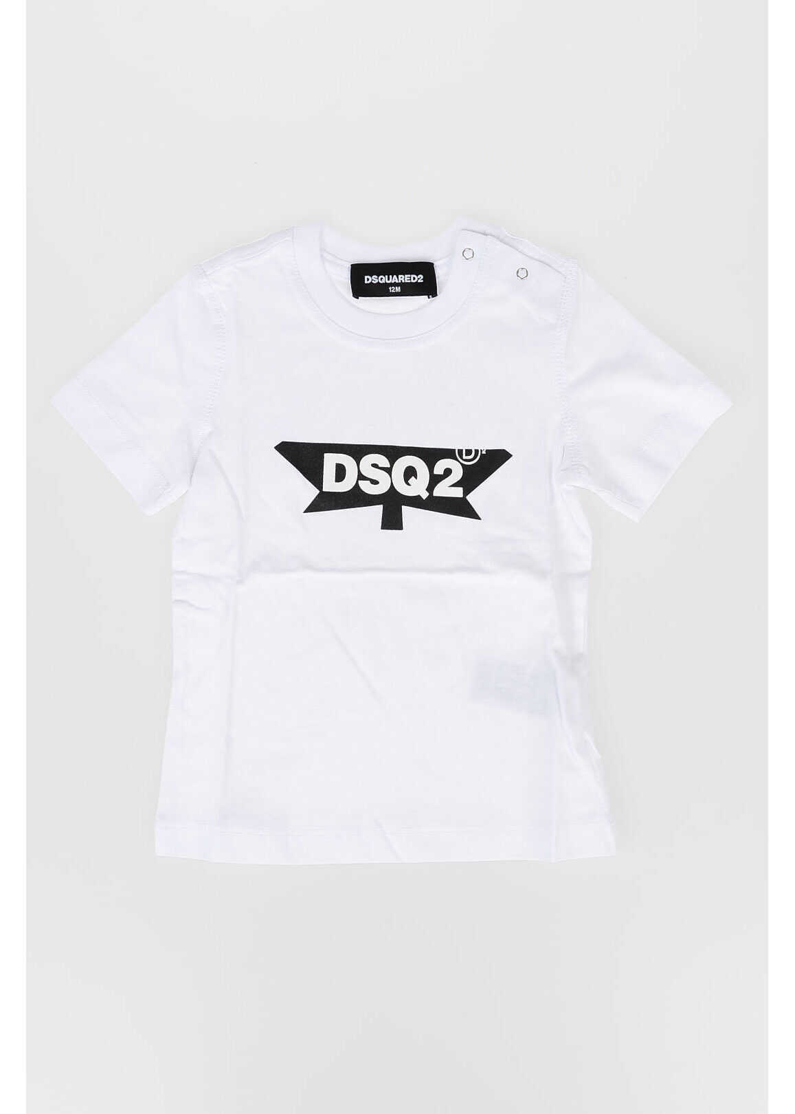 Dsquared2 Kids Jersey cotton T-shirt WHITE