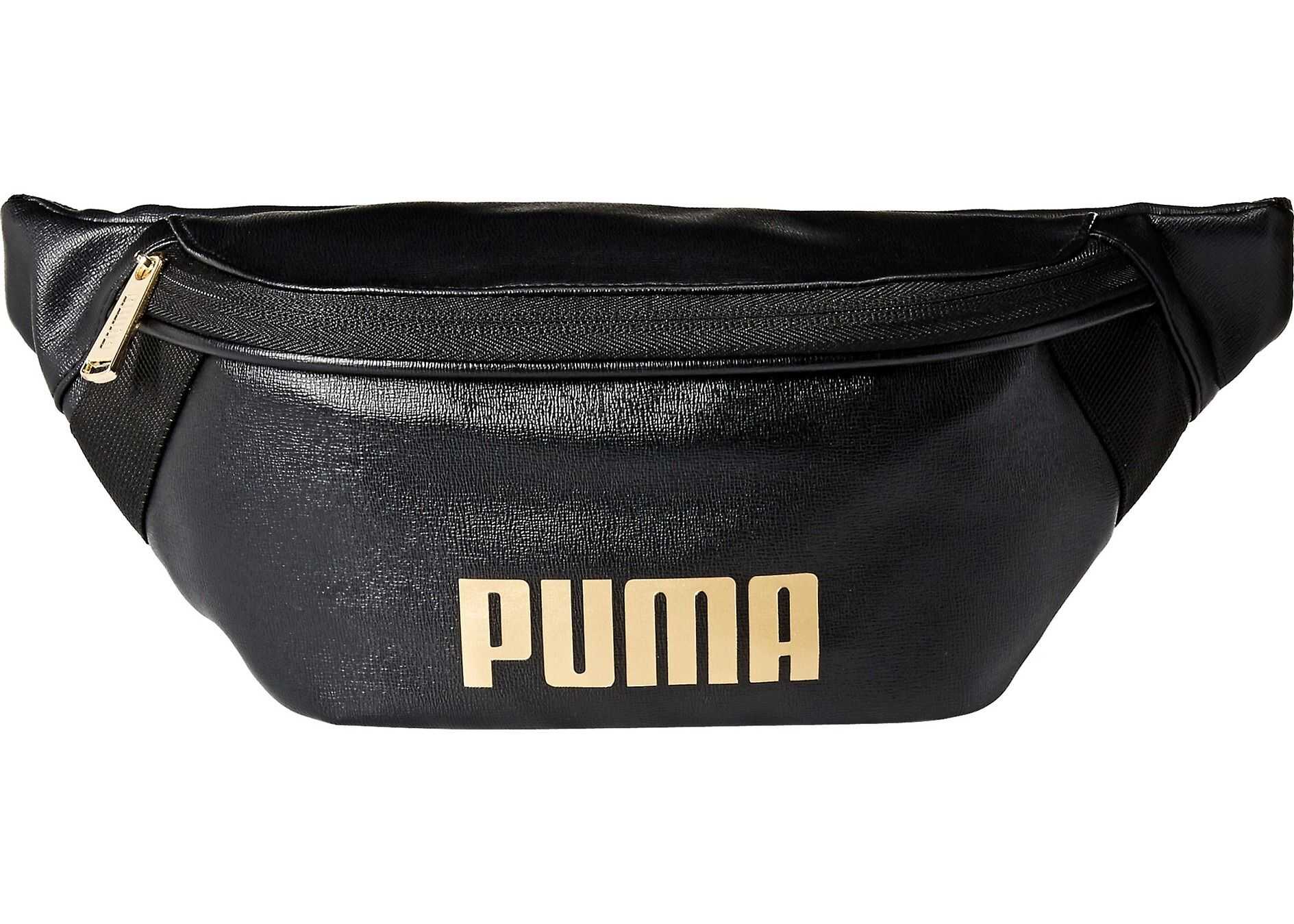 PUMA Evercat Royale PU Hip Sack Black/Gold