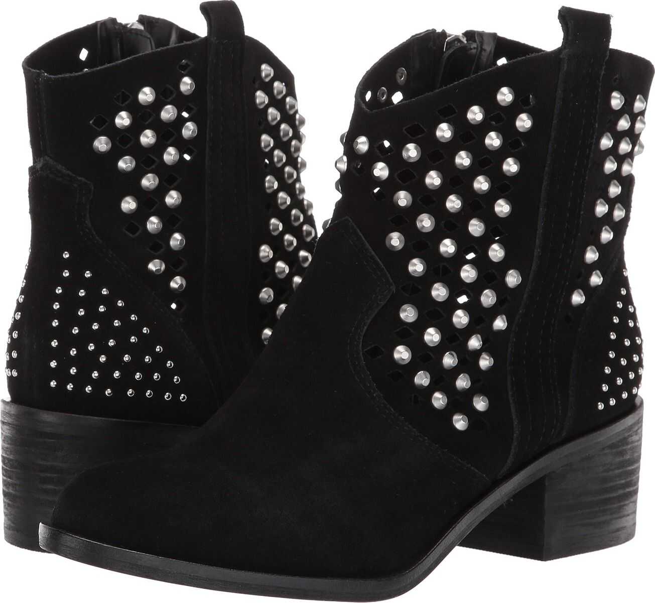 Steve Madden Dude Black Suede