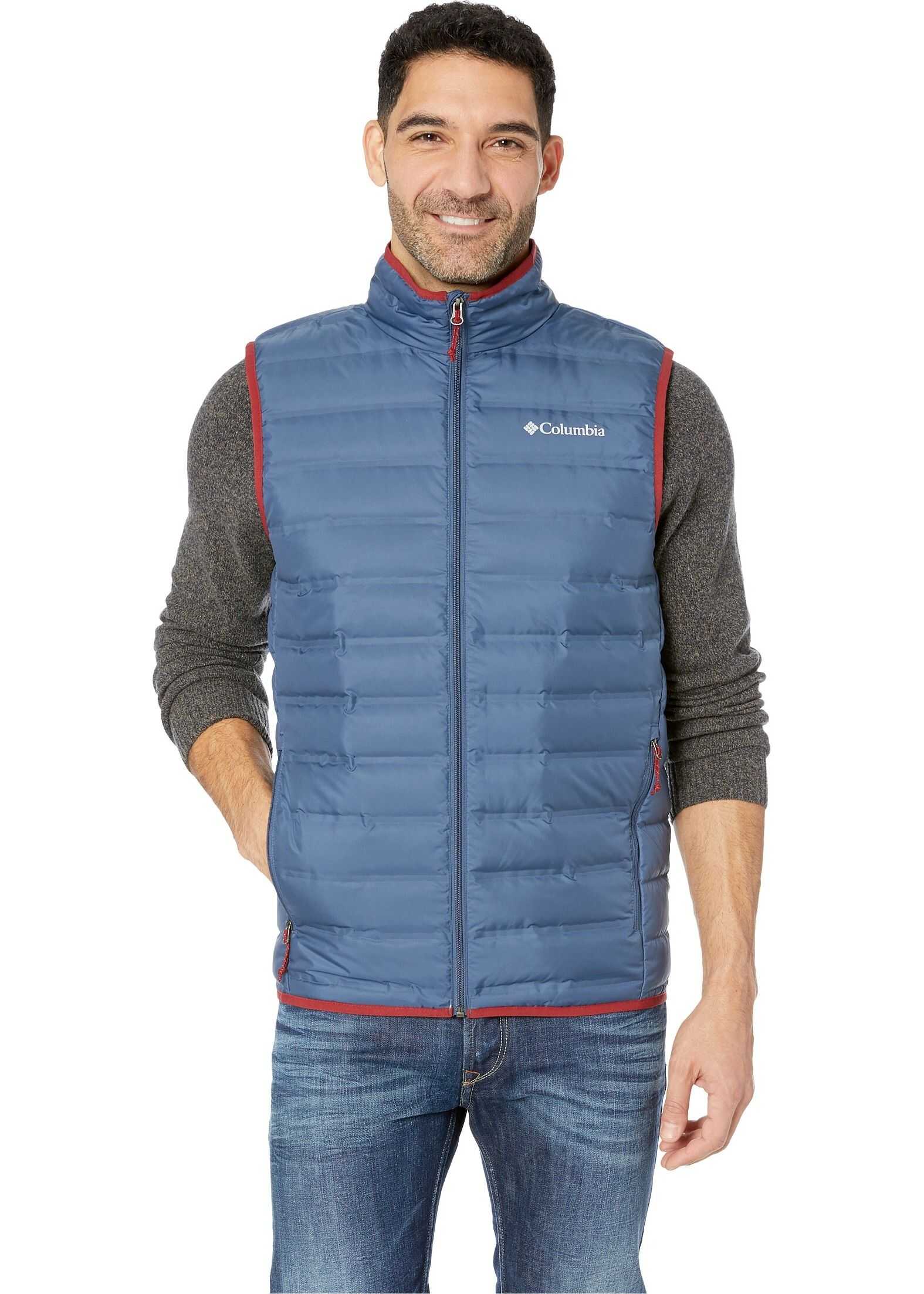 Columbia Lake 22 Down Vest Dark Mountain/Red Element