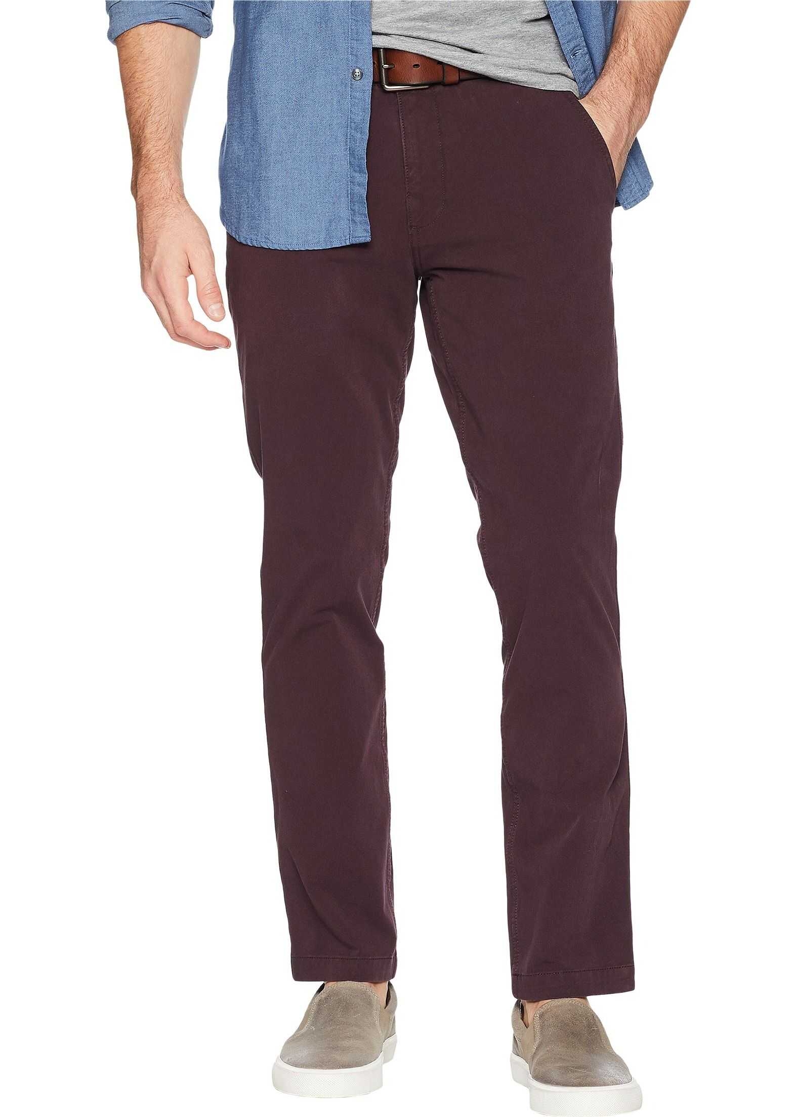 Dockers Slim Tapered Fit Downtime Khaki Smart 360 Flex Pants Bay Berry