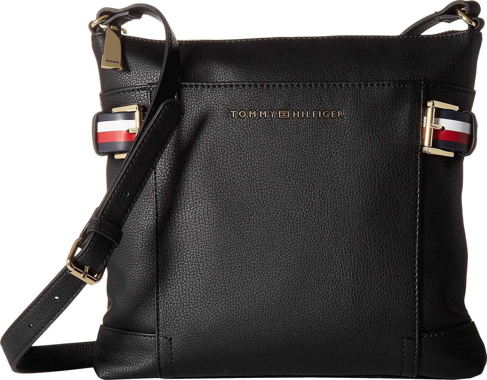 Tommy Hilfiger Meriden Pebble PVC Crossbody Black