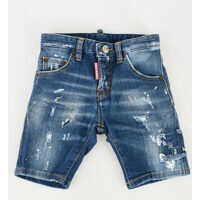 Costume de Baie Stretch Denim Bermuda Fete