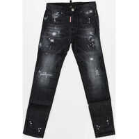 Blugi drepti Denim Distressed Jeans Baieti