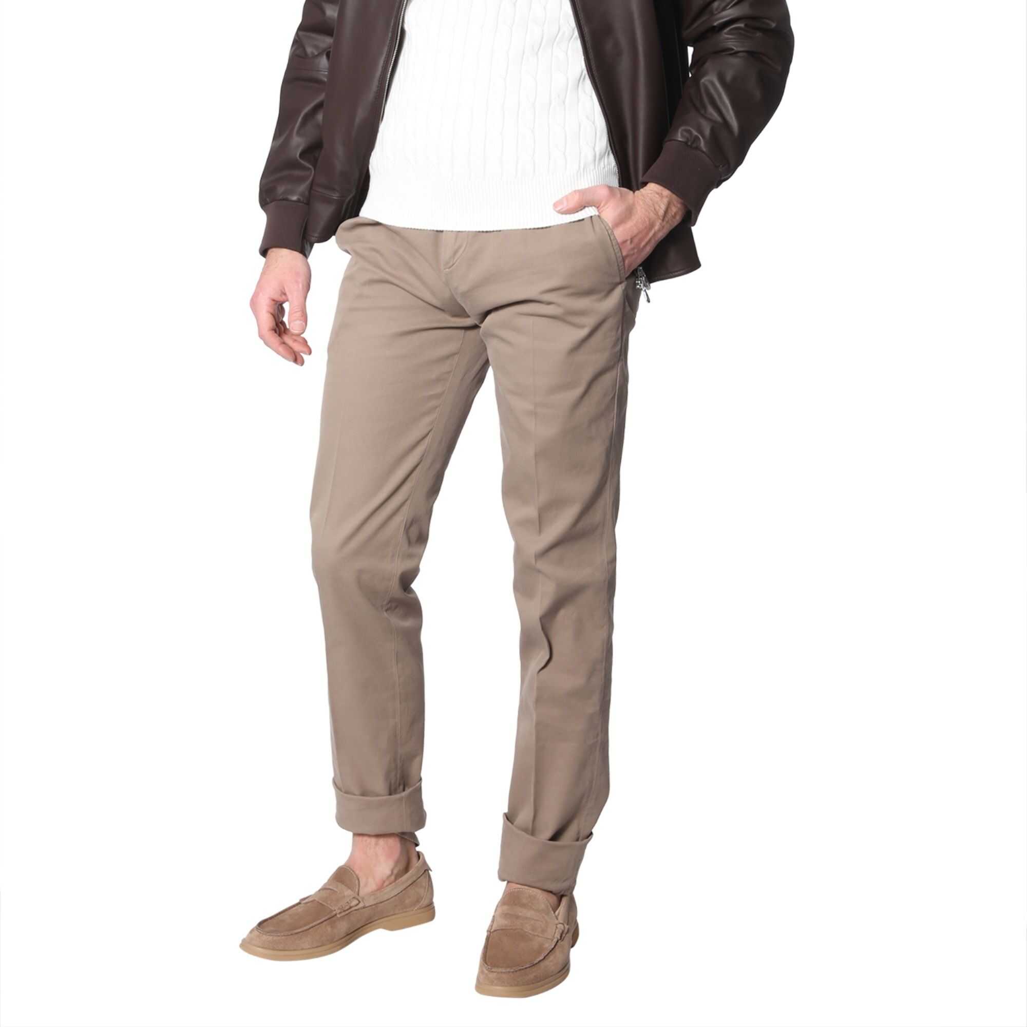 Brunello Cucinelli Nappa Bomber DARK BROWN