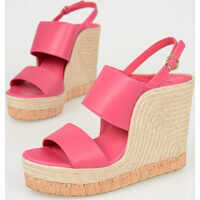 Sandale cu platforma 7 cm Straw MARATEA Wedges Femei