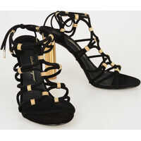 Sandale cu toc 9 cm Suede FIUGGI Sandals Femei