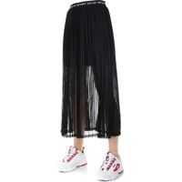Fuste Mesh midi skirt Femei