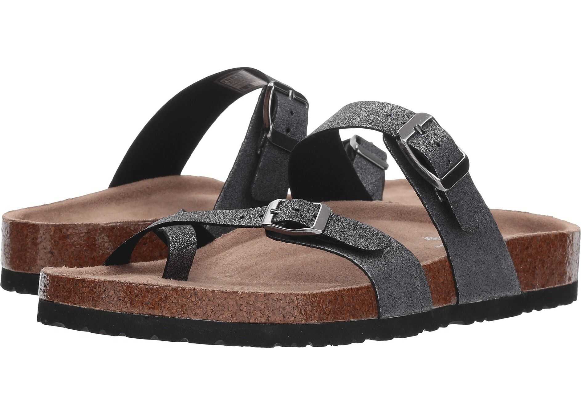 Sandala SKECHERS Granola Hippie Sole Gunmetal