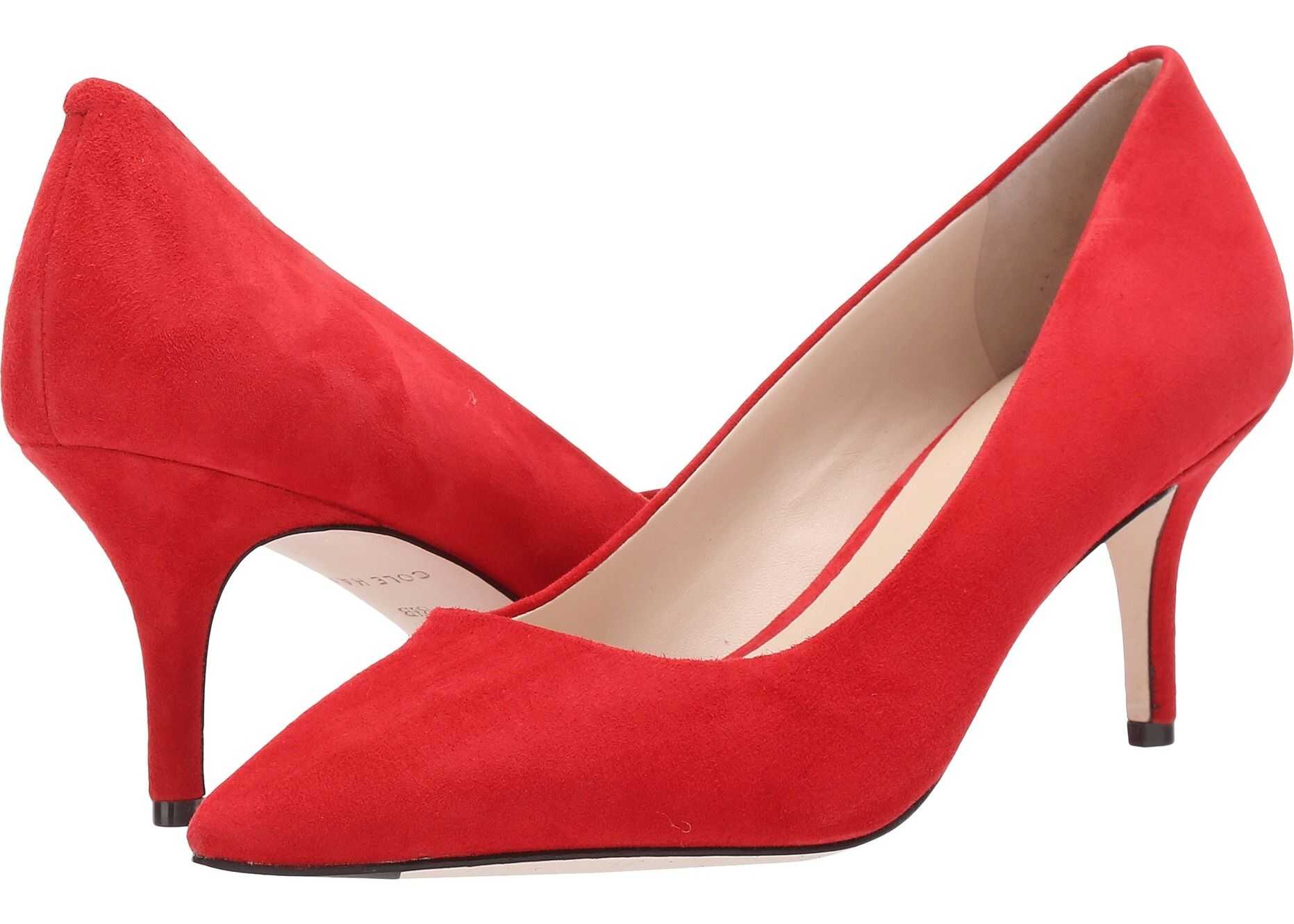 Pantof Cole Haan Vesta Pump (65mm) Barbados Cherry Suede