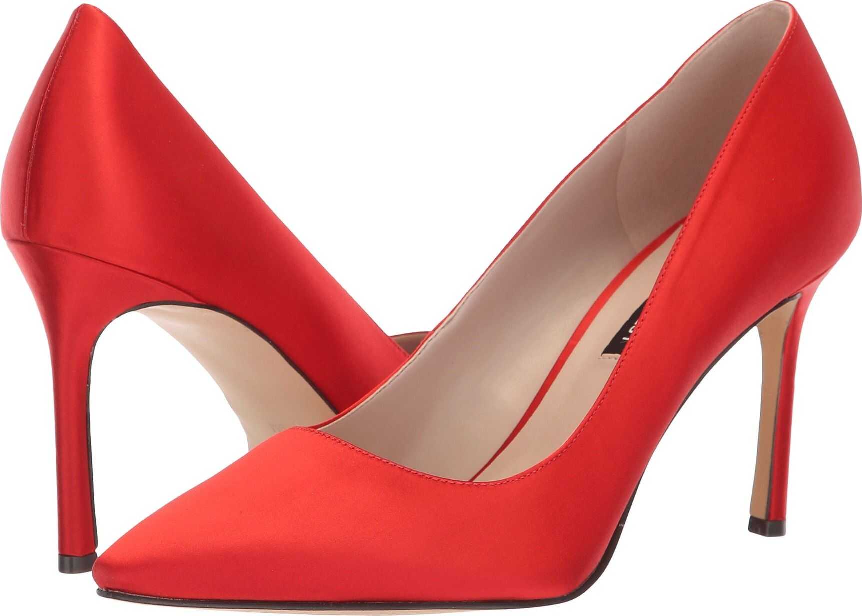 Nine West Emmala Pump Red Satin