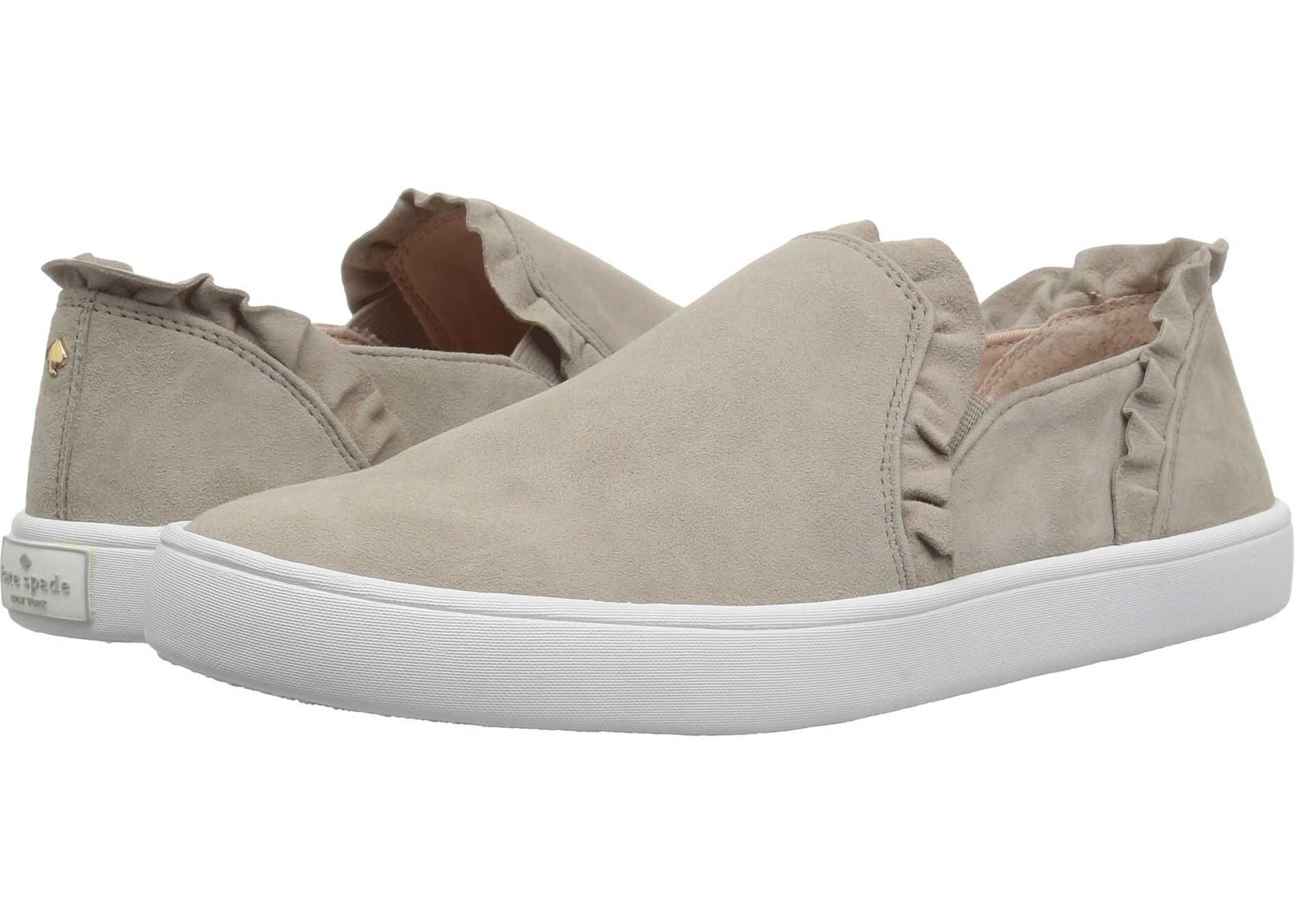 Kate Spade New York Lilly Light Grey Suede