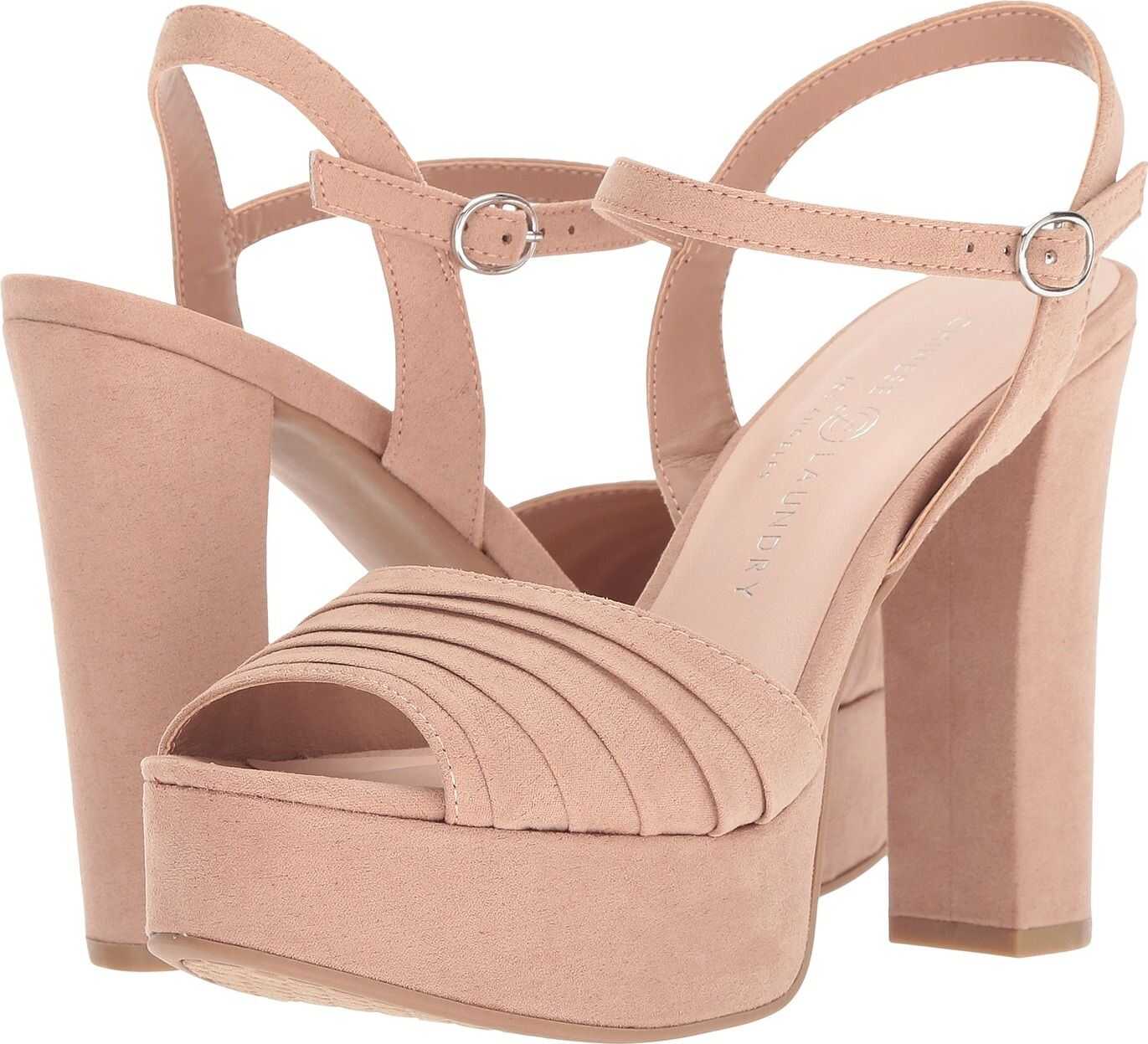 Chinese Laundry Allie Dark Nude Microsuede