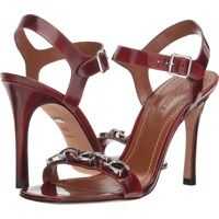 Sandale cu toc Bonnie Sandal with Signature Chain Femei