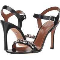 Sandale cu toc Bonnie Sandal with Signature Chain Femei